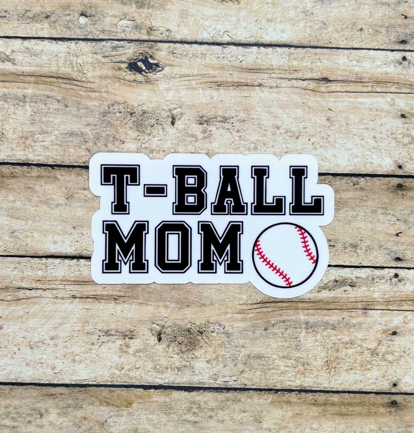 T-Ball Mom Sticker