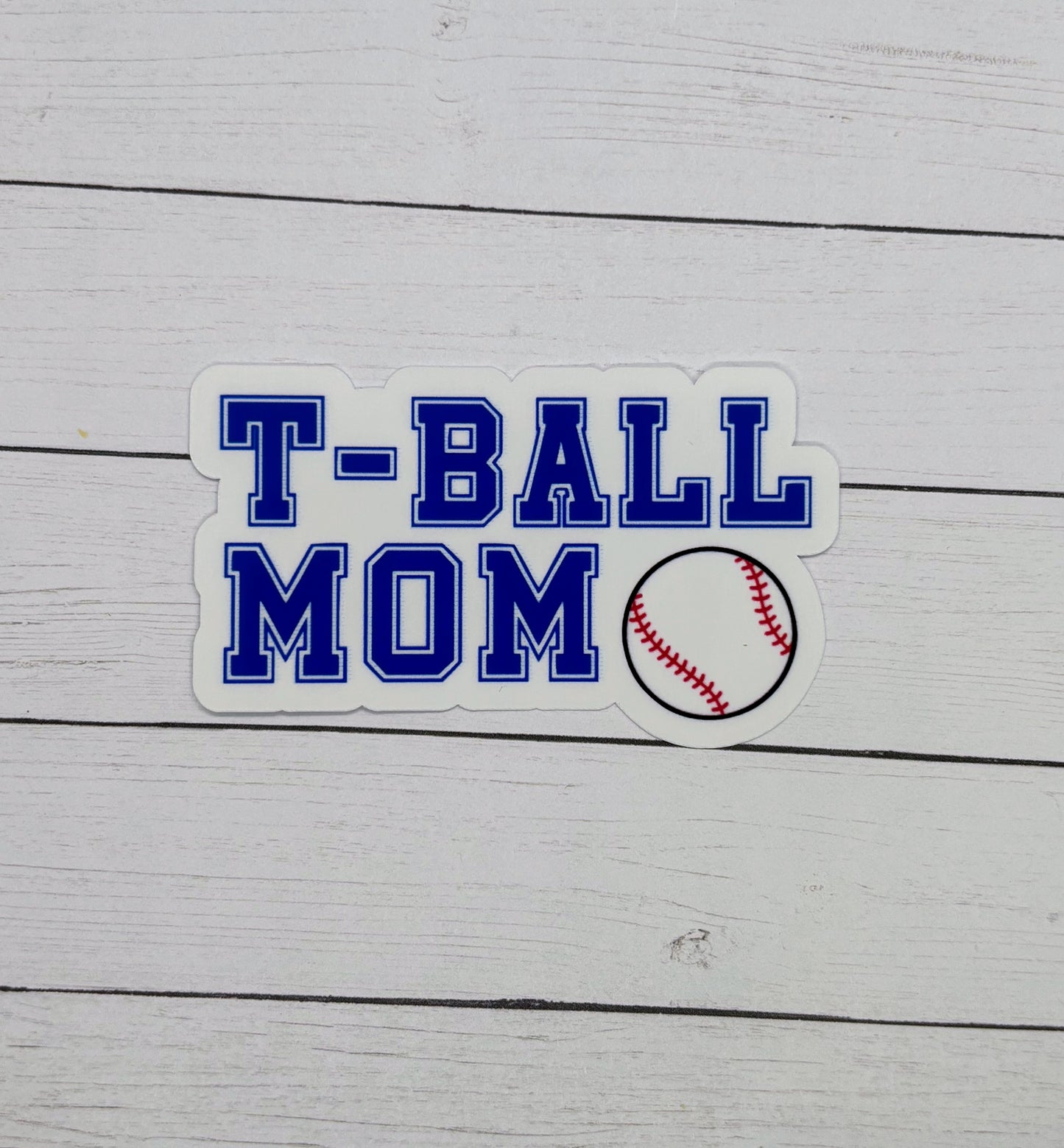 T-Ball Mom Sticker