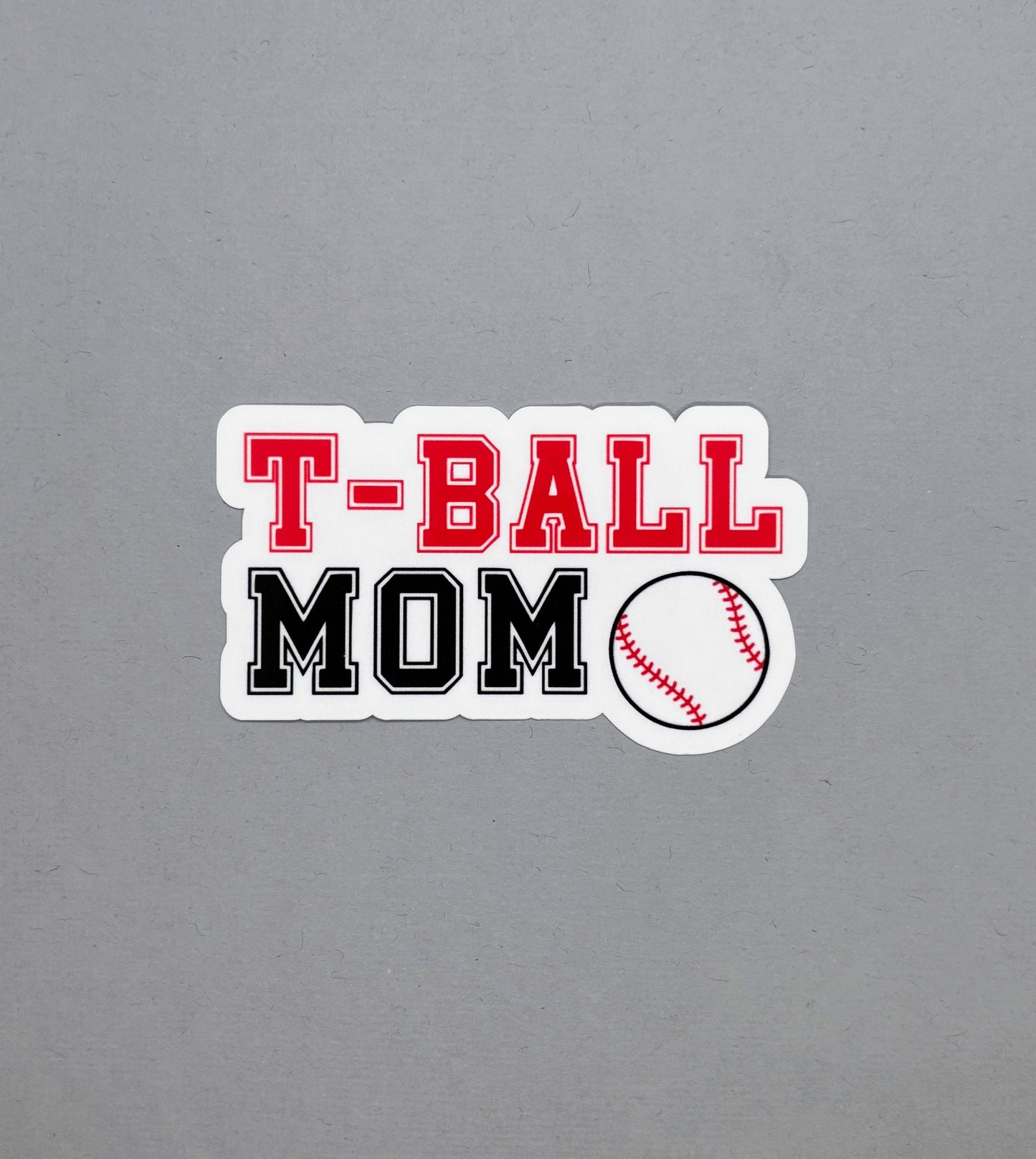 T-Ball Mom Sticker