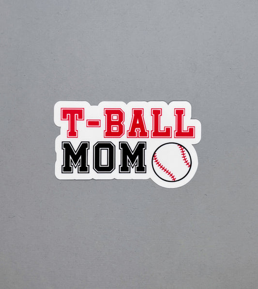 T-Ball Mom Sticker