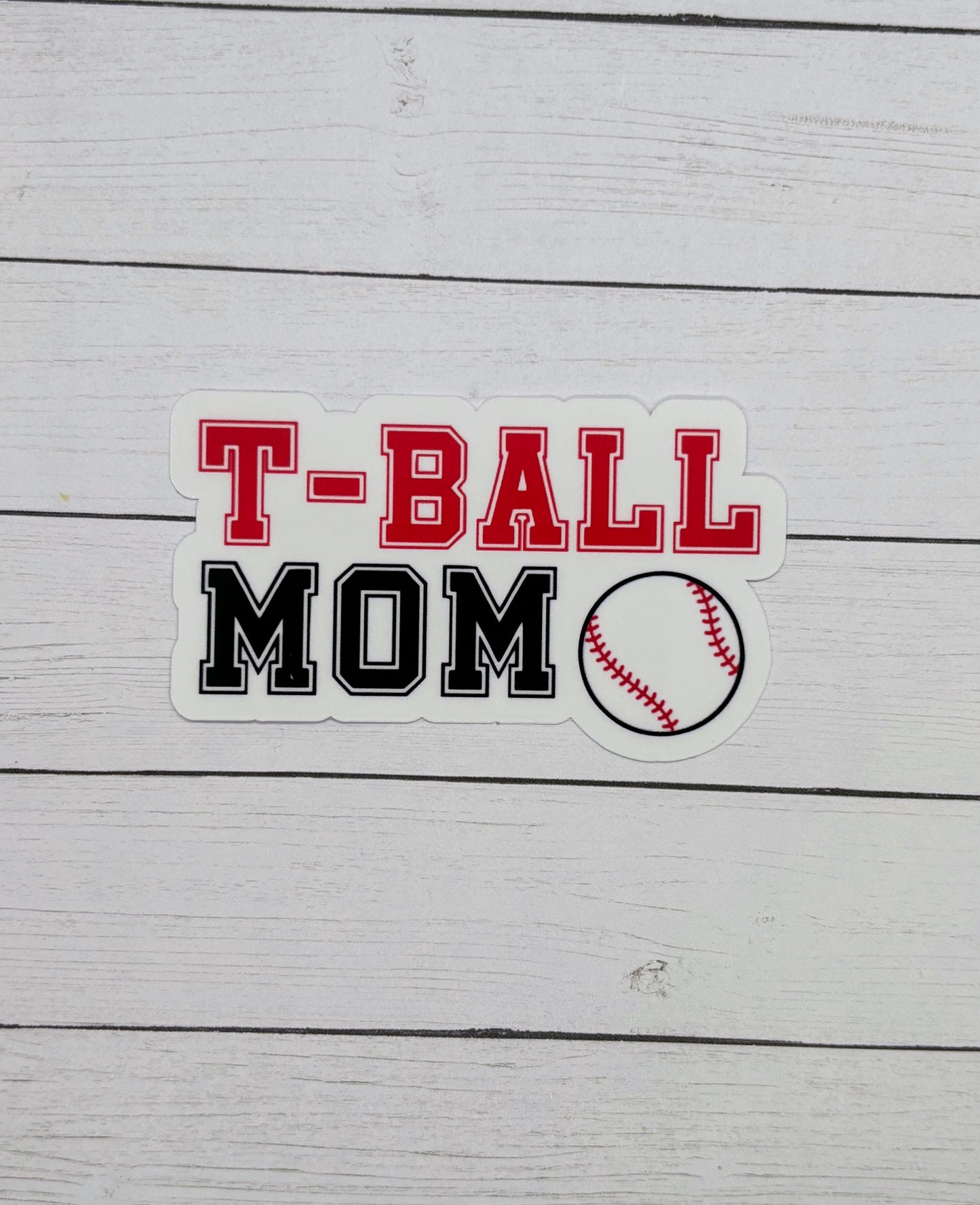 T-Ball Mom Sticker