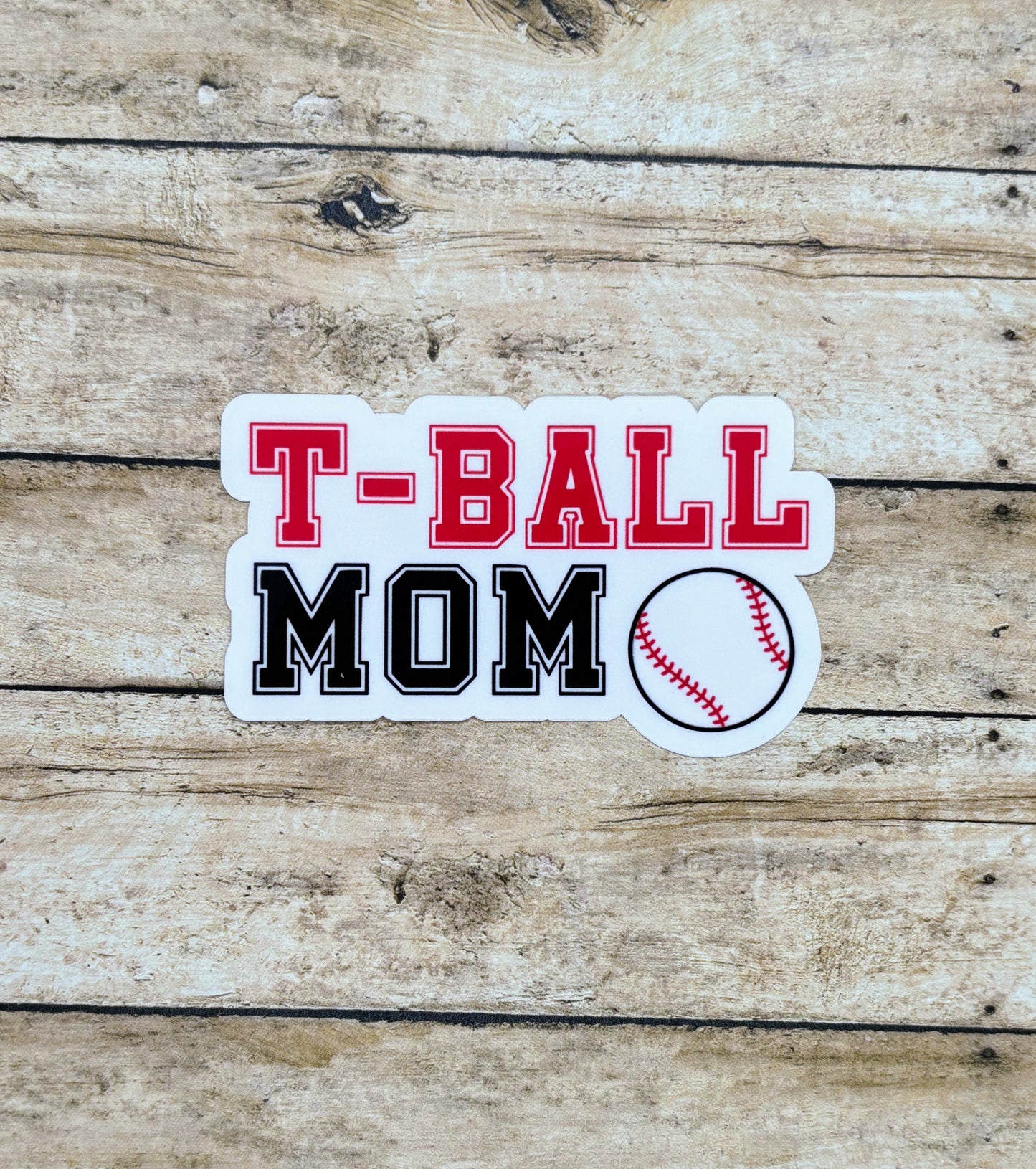 T-Ball Mom Sticker