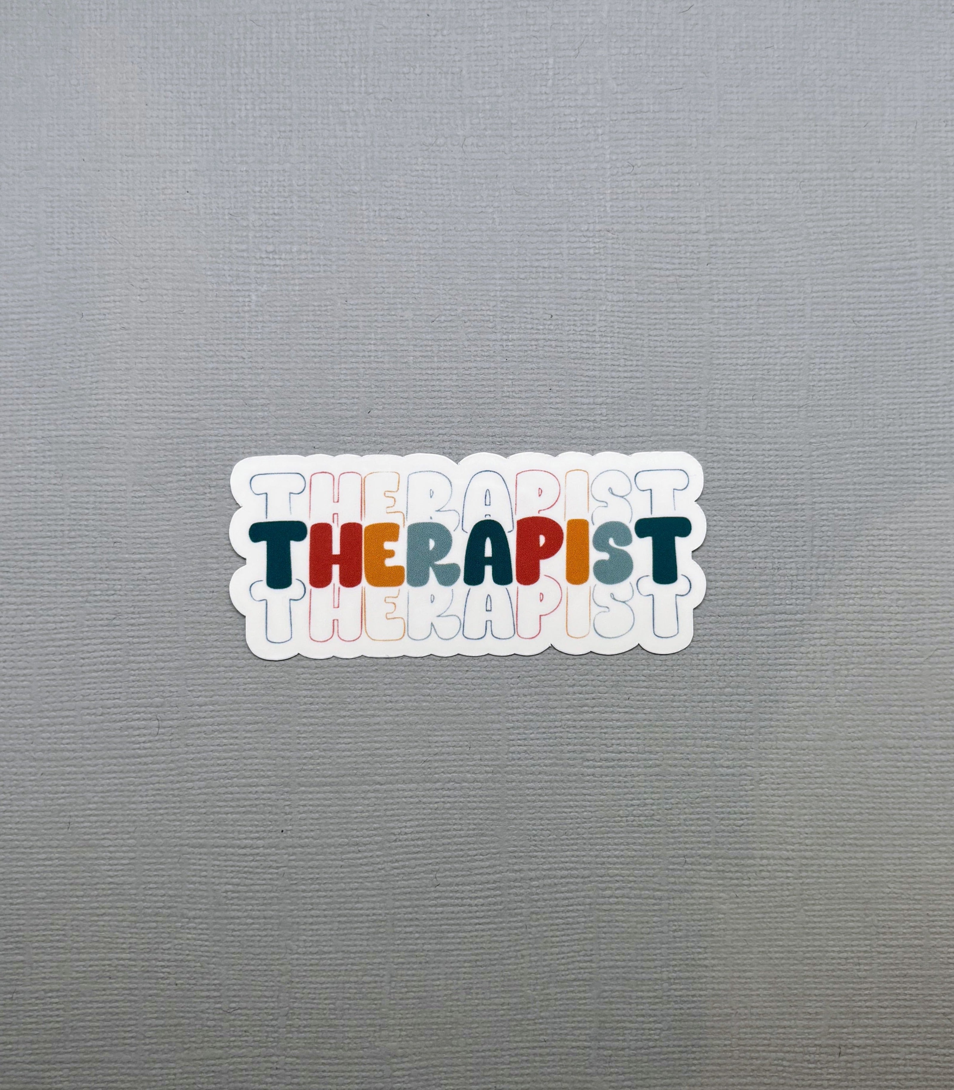 Therapist Sticker Therapist Sticker – Made with Monday