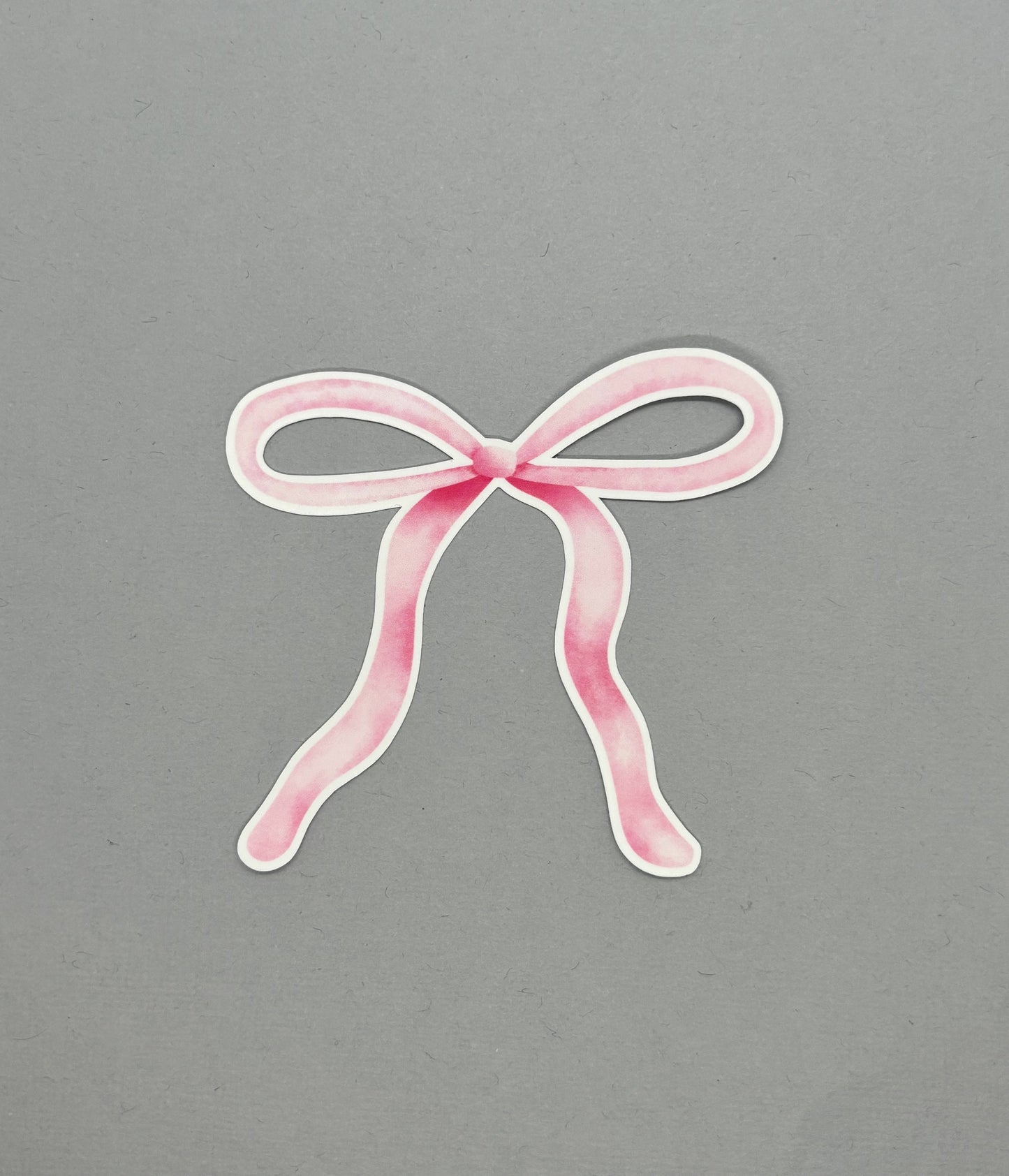 Pink Thin Bow Sticker Sets