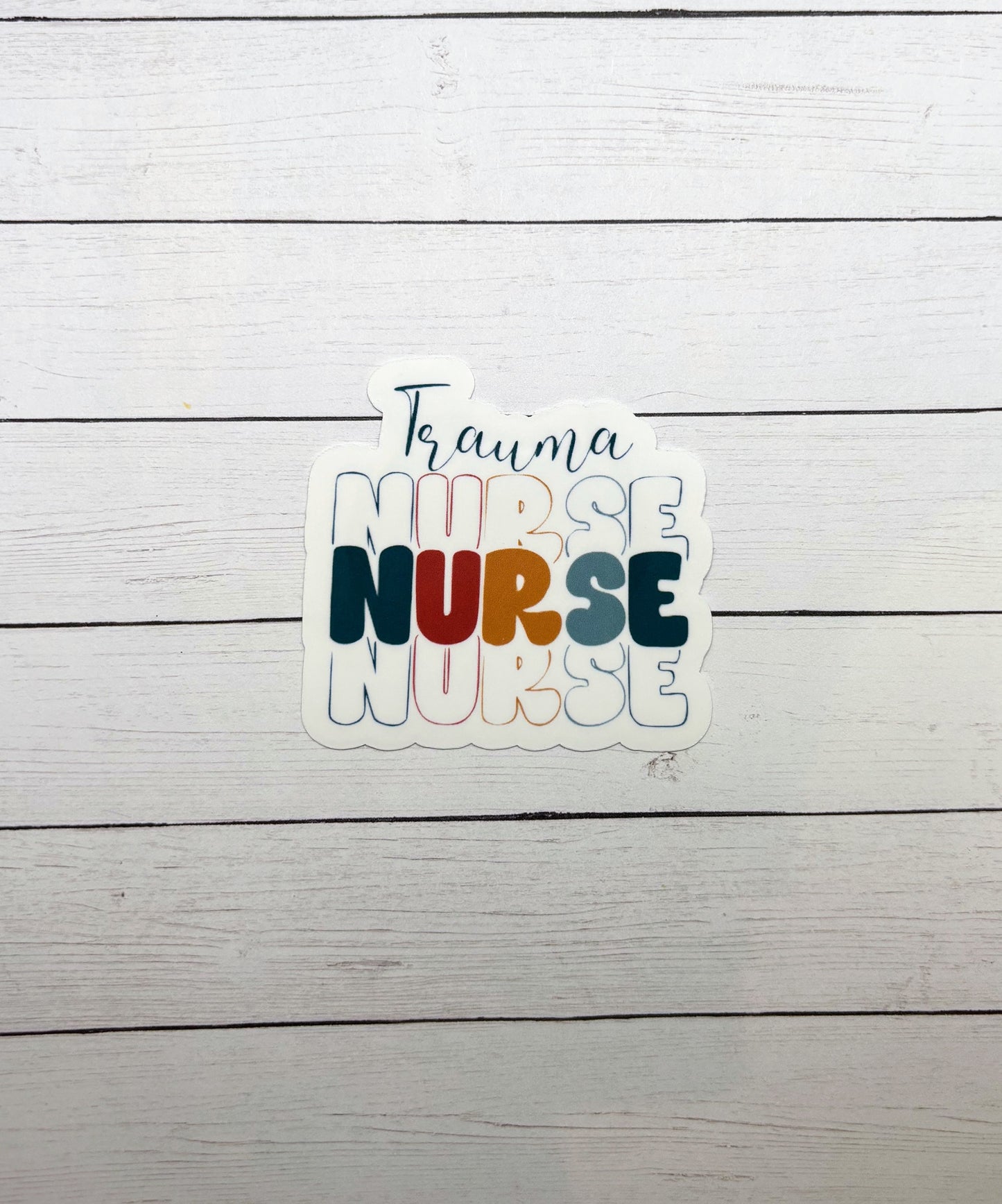 Trauma Nurse Sticker