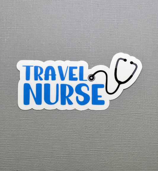 Travel Nurse Sticker