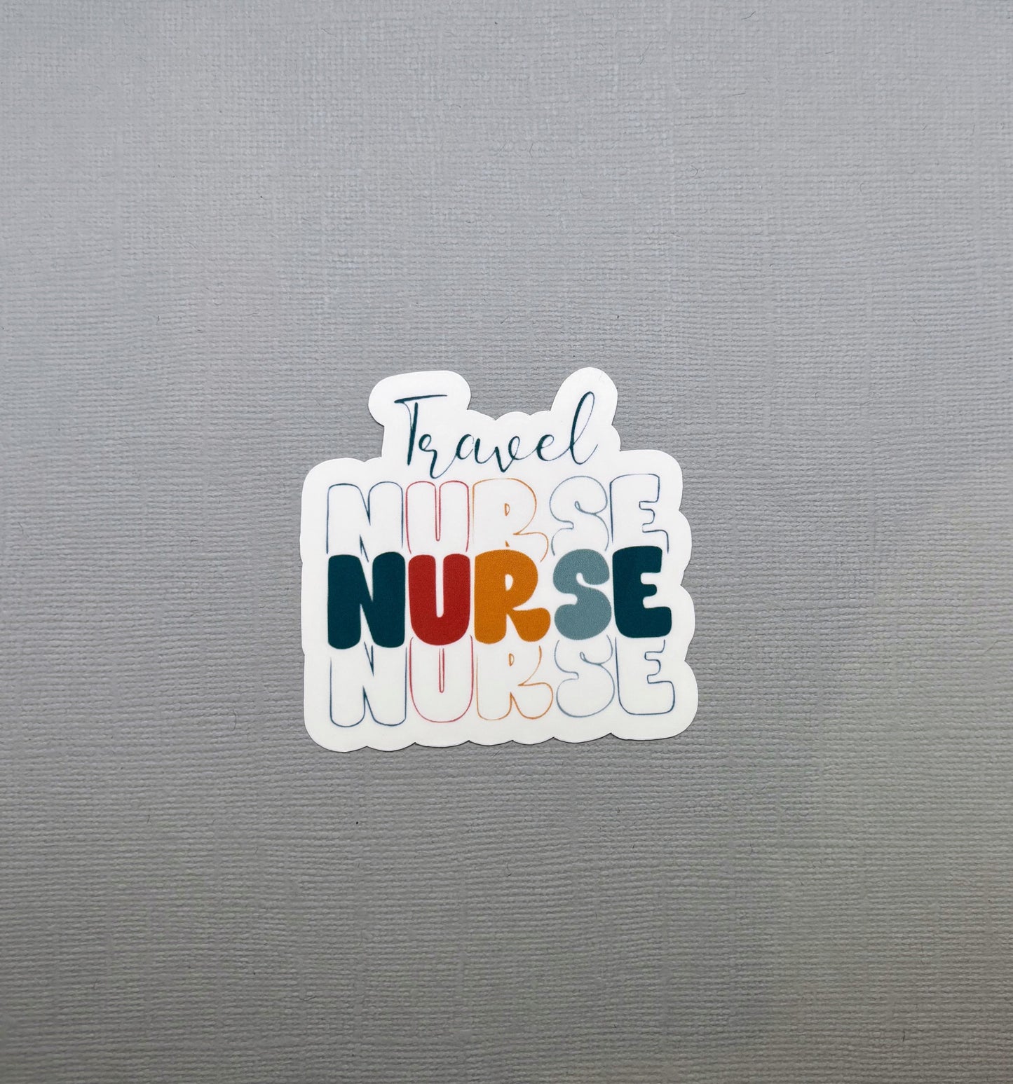 Travel Nurse Sticker