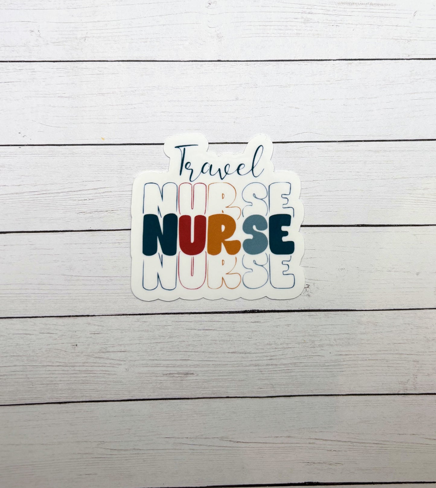 Travel Nurse Sticker