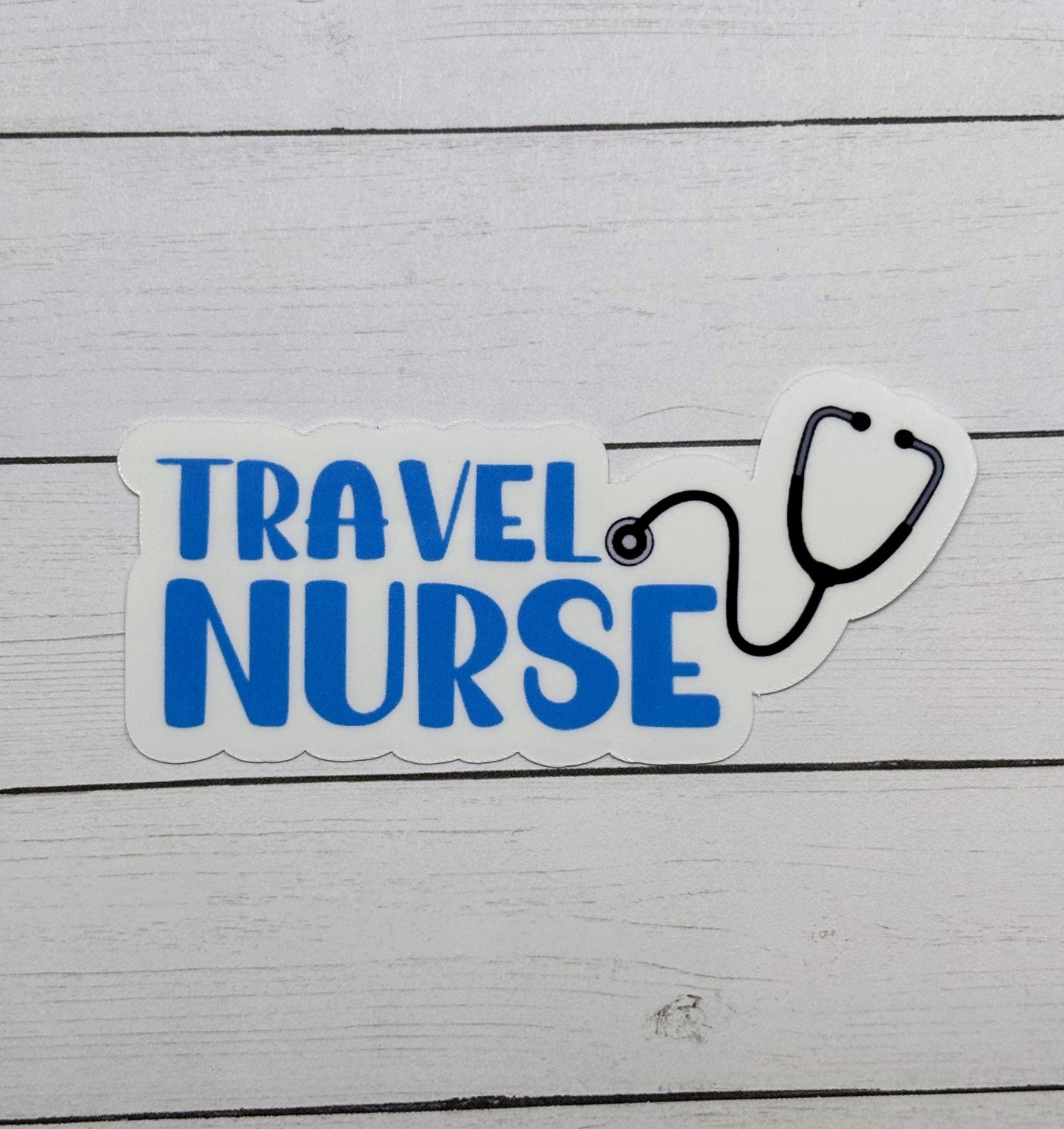 Travel Nurse Sticker