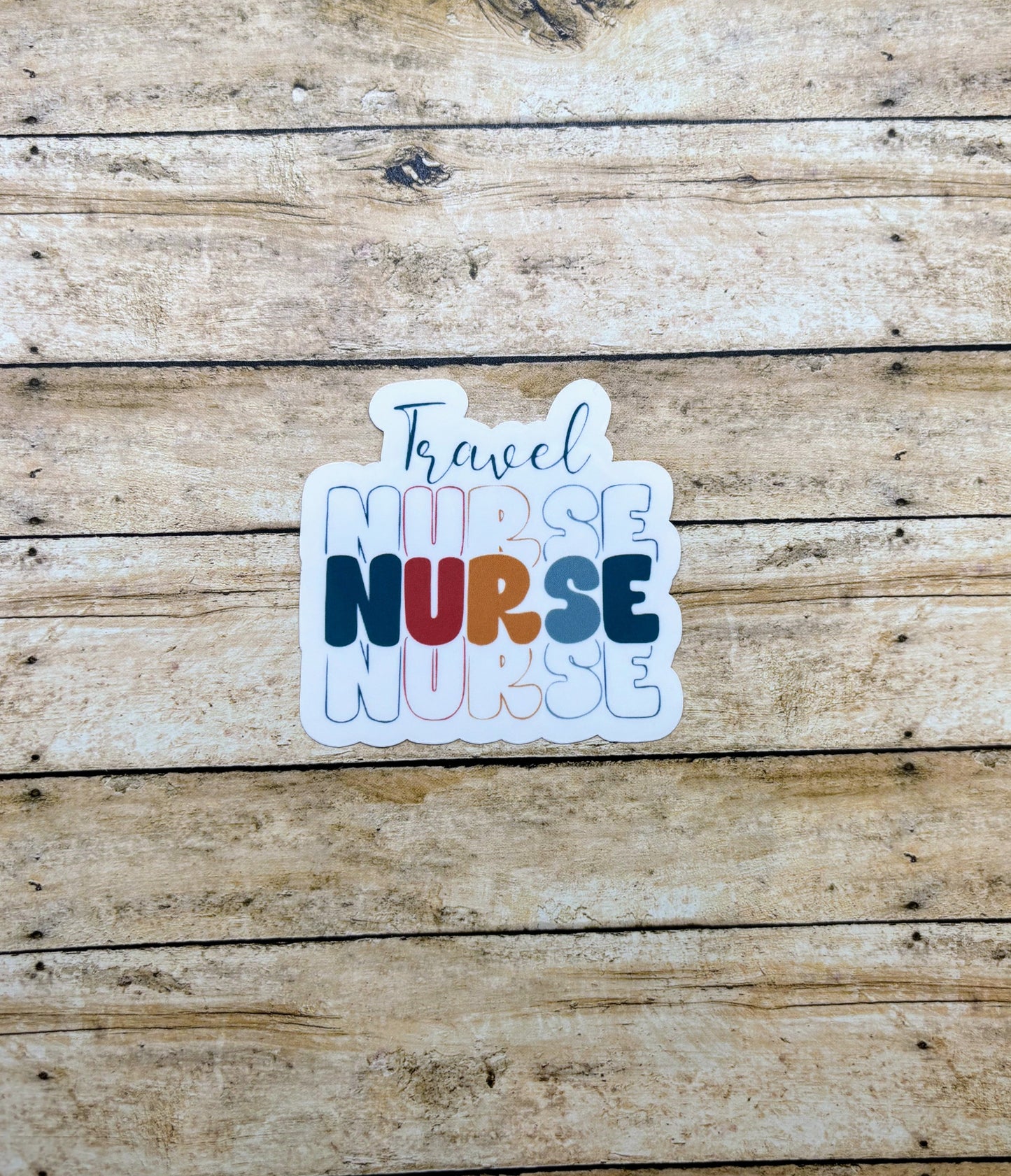 Travel Nurse Sticker