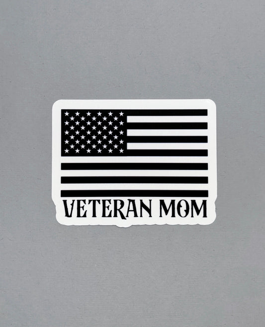 Veteran Mom Sticker