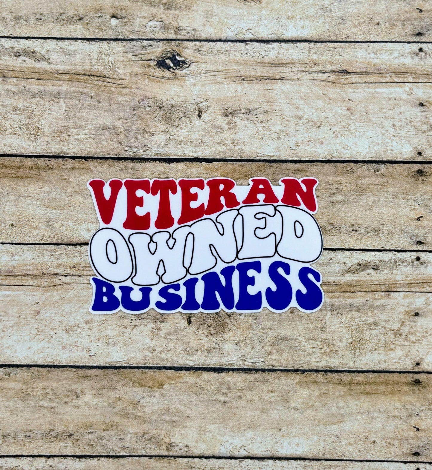 Veteran Owned Business Sticker