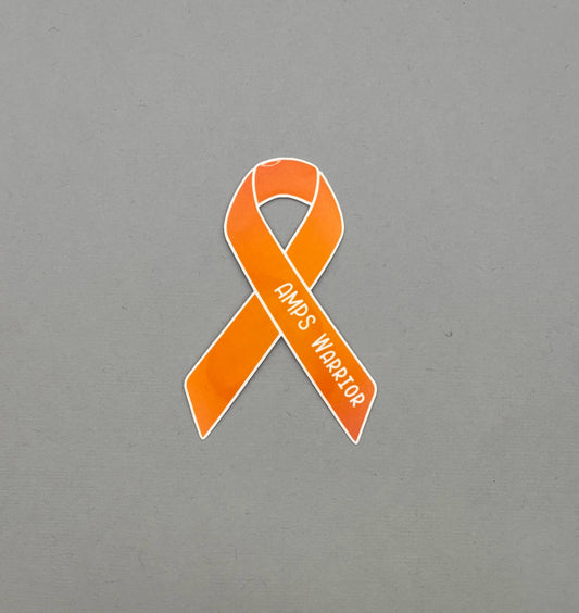 AMPS Warrior Ribbon Sticker