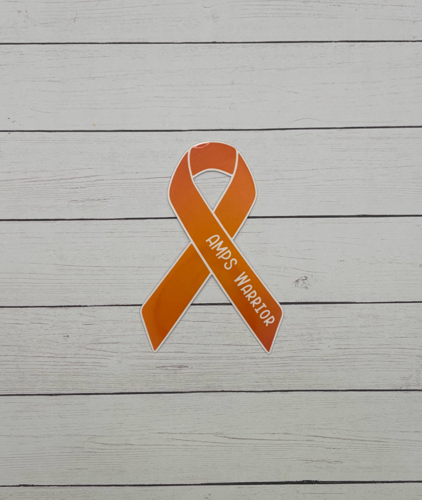 AMPS Warrior Ribbon Sticker