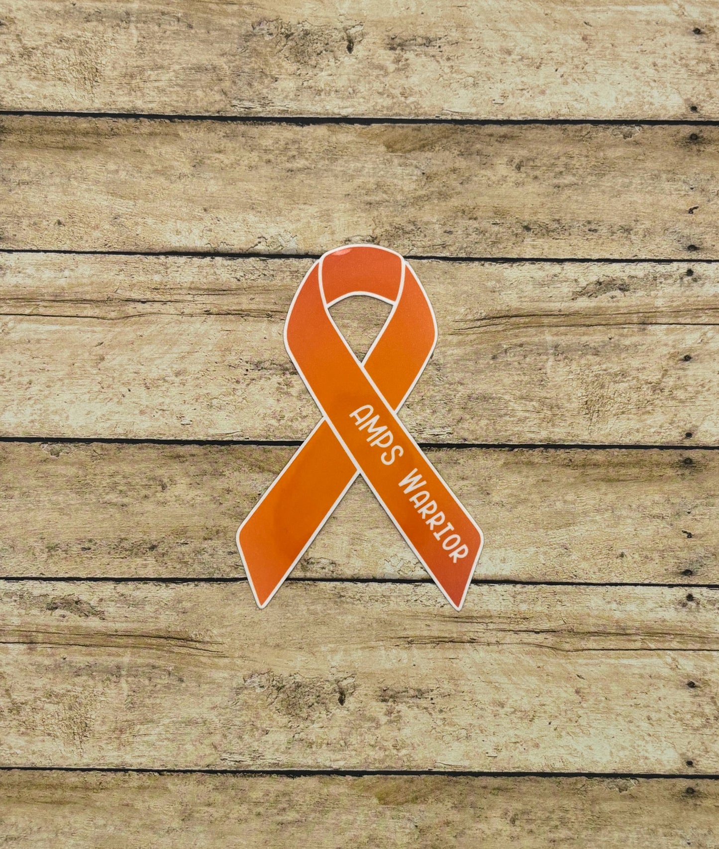 AMPS Warrior Ribbon Sticker