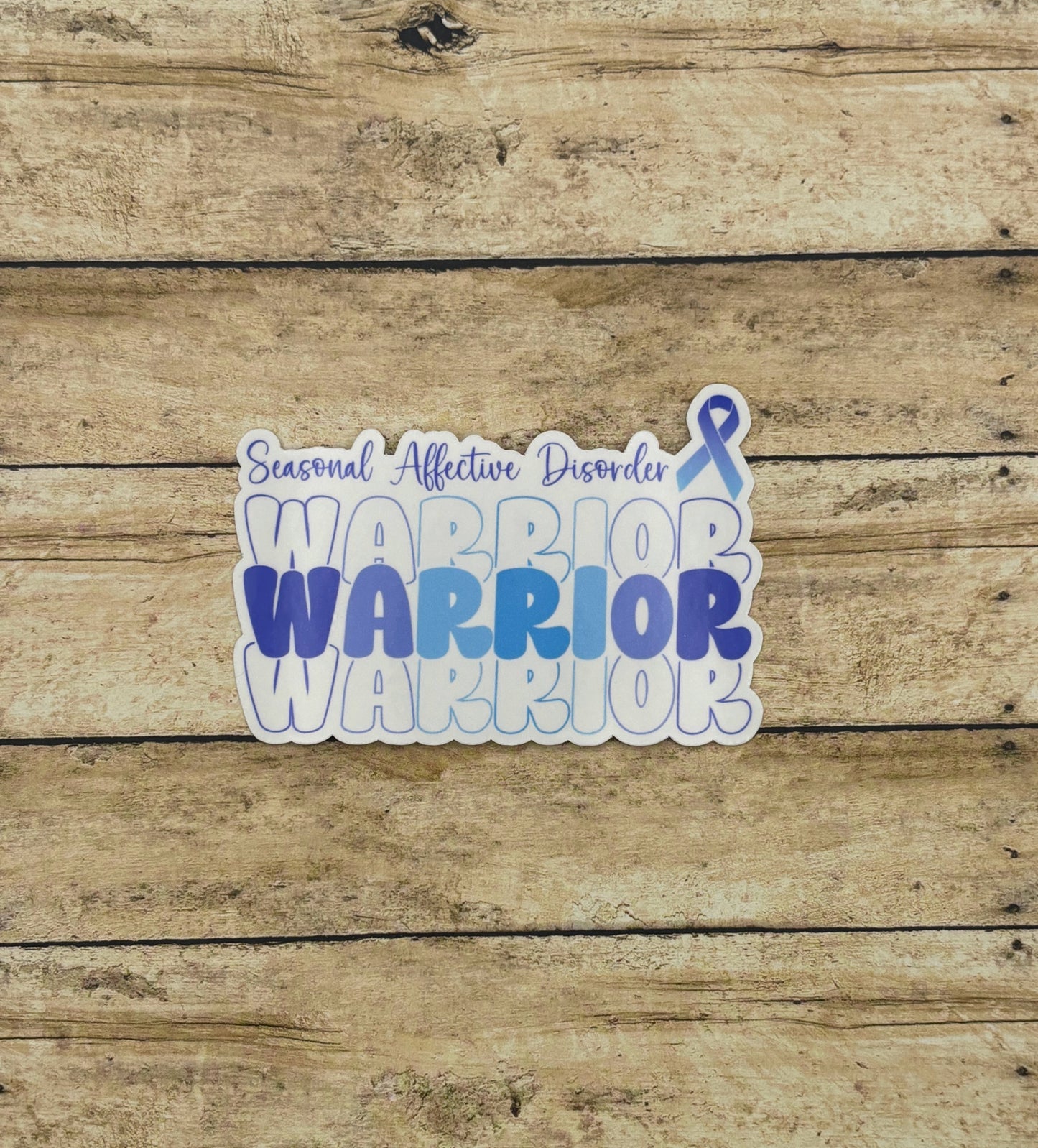 Seasonal Affective Disorder Warrior Sticker