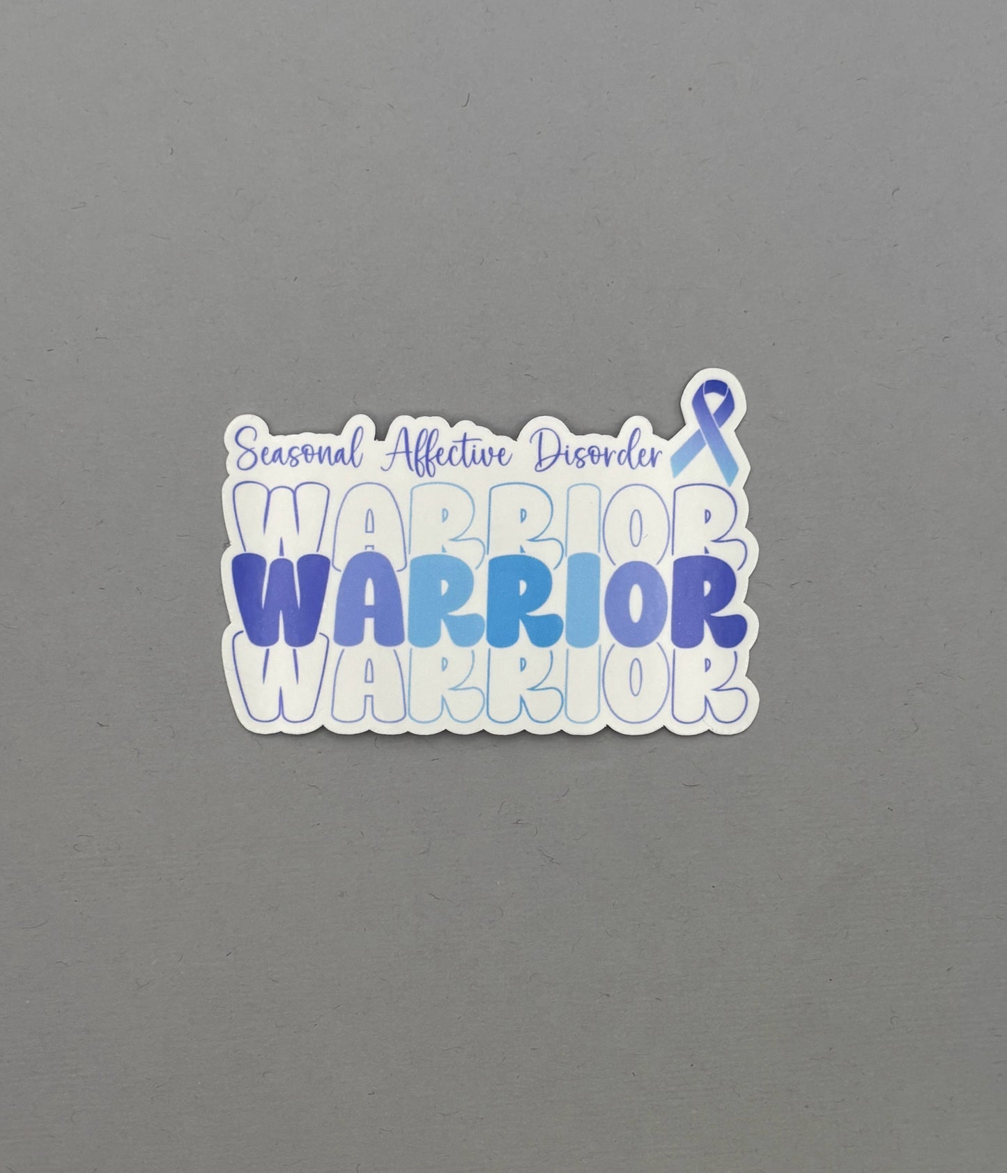 Seasonal Affective Disorder Warrior Sticker