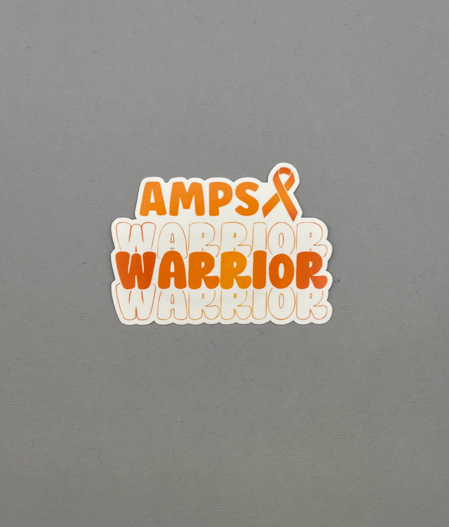 AMPS Warrior Sticker