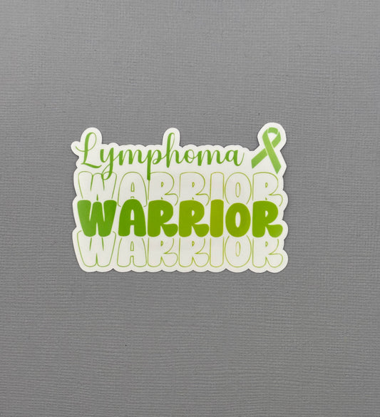 Lymphoma Warrior Sticker