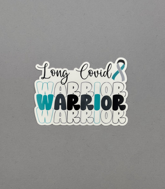 Long Covid Warrior Sticker