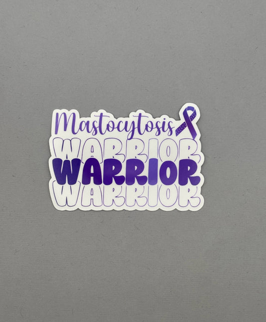 Mastocytosis Warrior Sticker