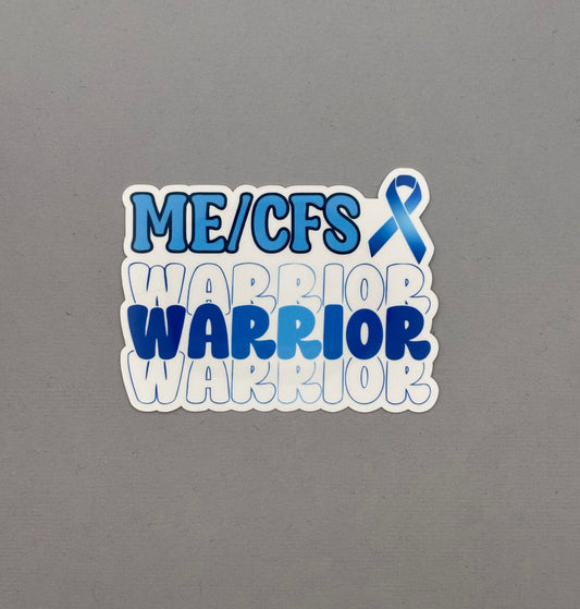 ME/CFS Warrior Sticker