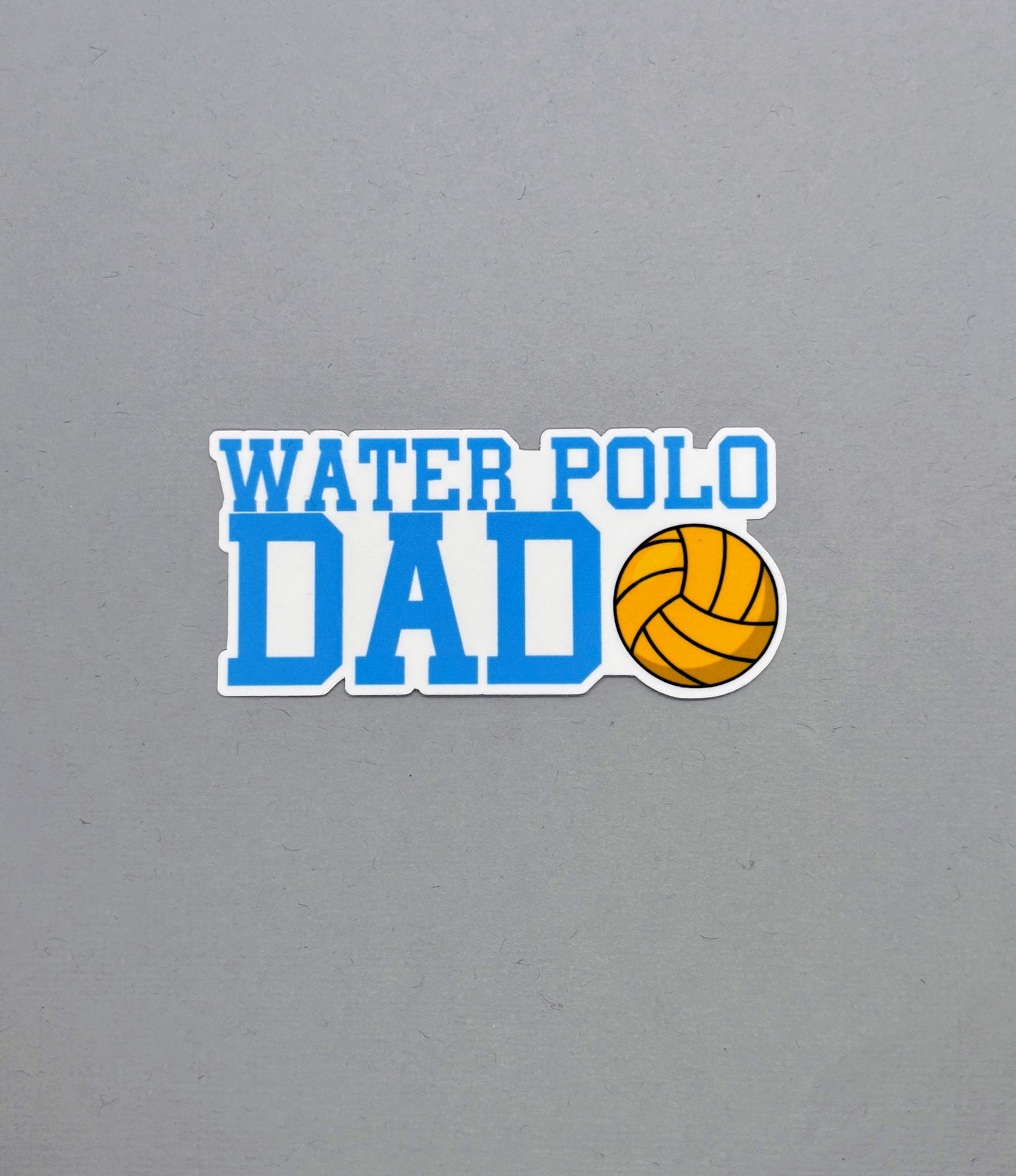 Water Polo Dad Sticker