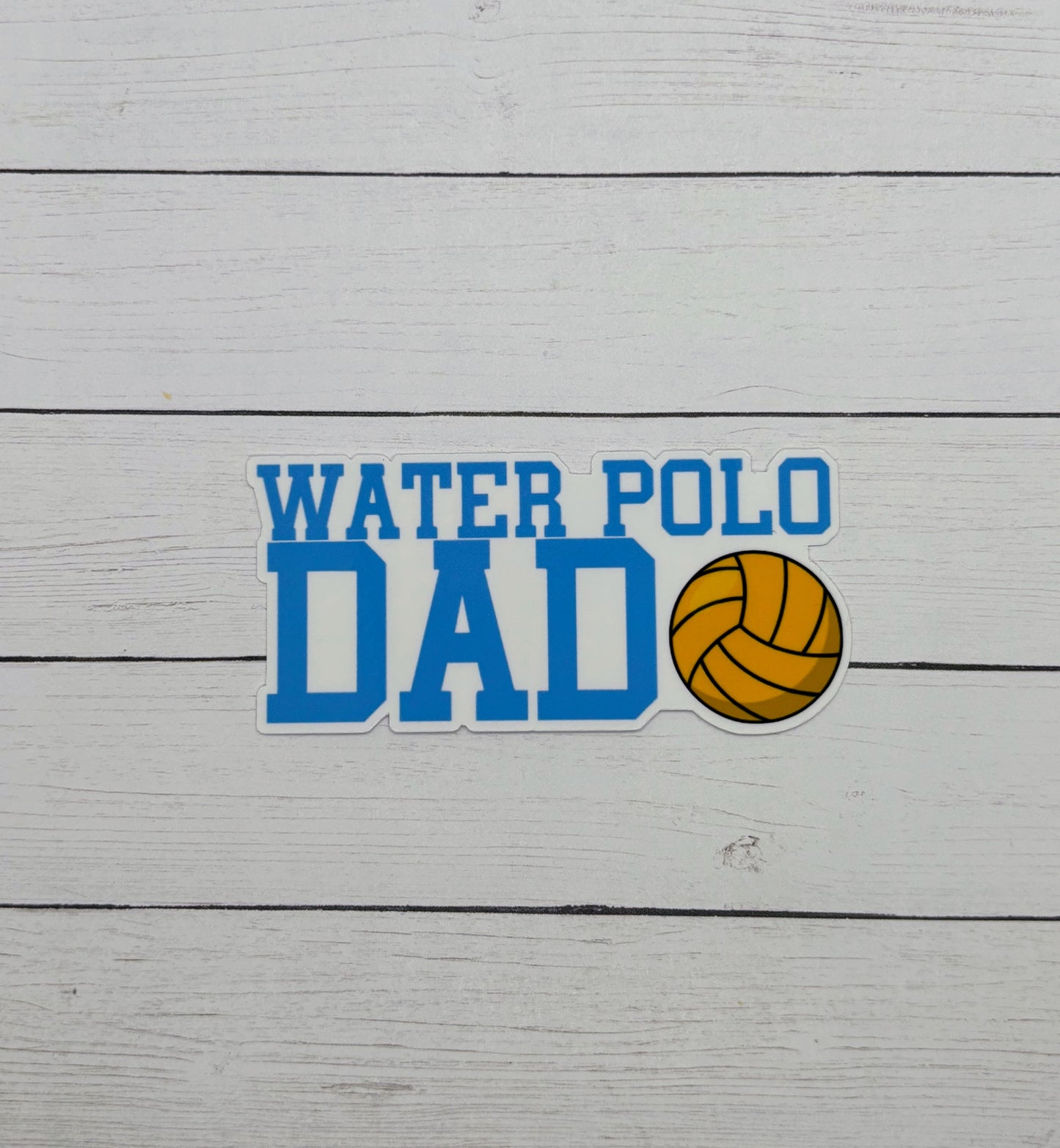 Water Polo Dad Sticker