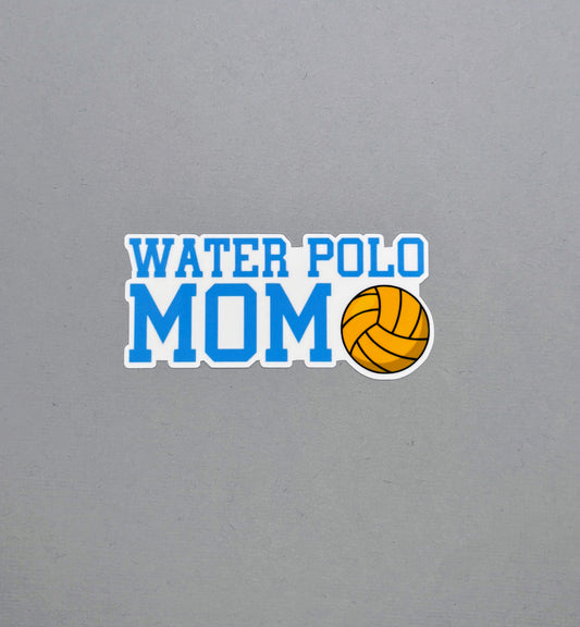 Water Polo Mom Sticker