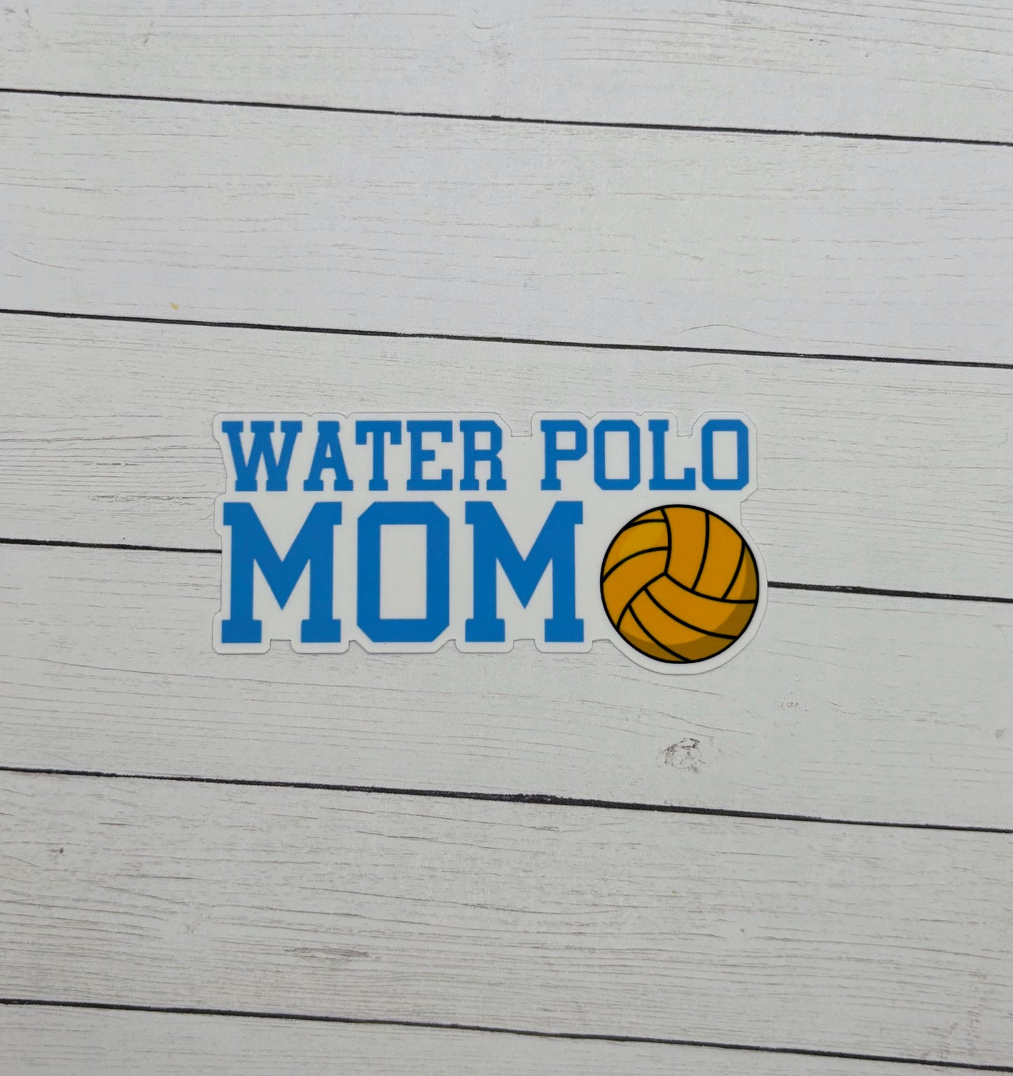 Water Polo Mom Sticker