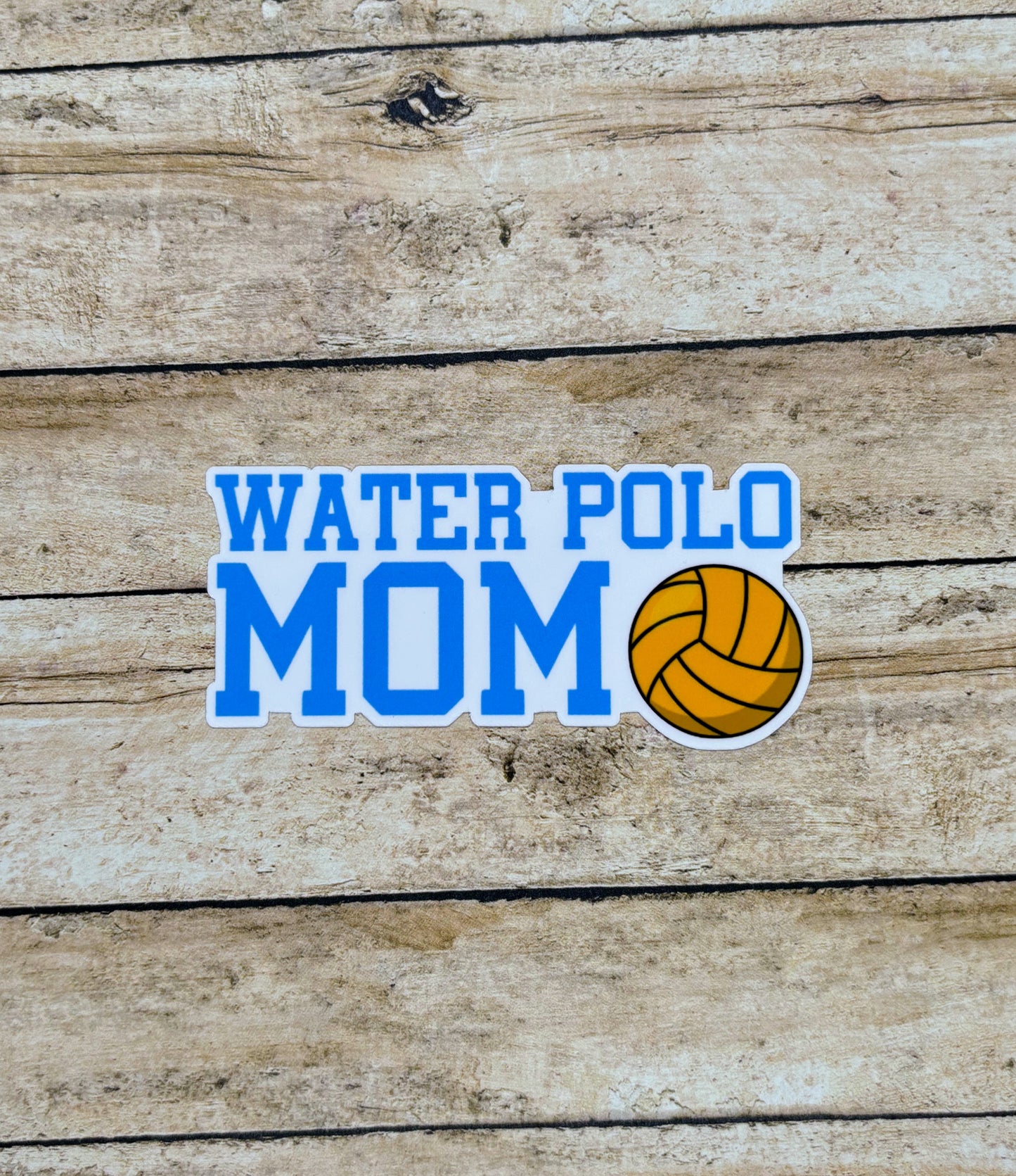 Water Polo Mom Sticker