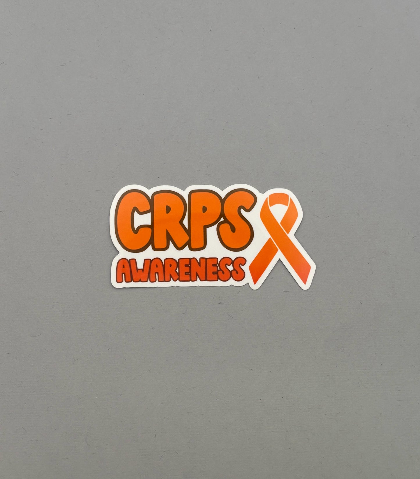 CRPS Awareness with Ribbon Sticker
