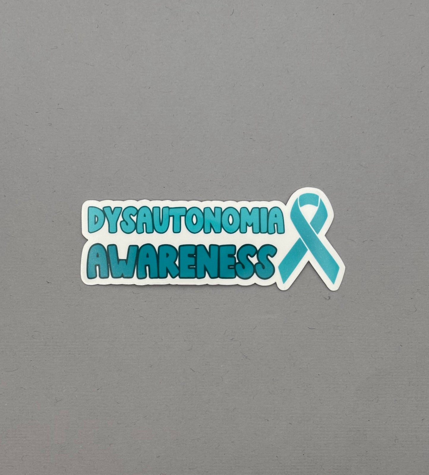 Dysautonomia Awareness with Ribbon Sticker