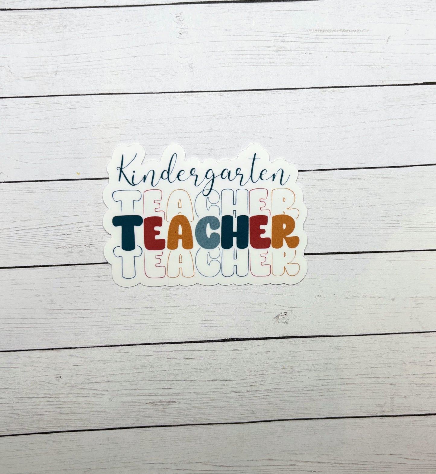 Kindergarten Teacher Sticker