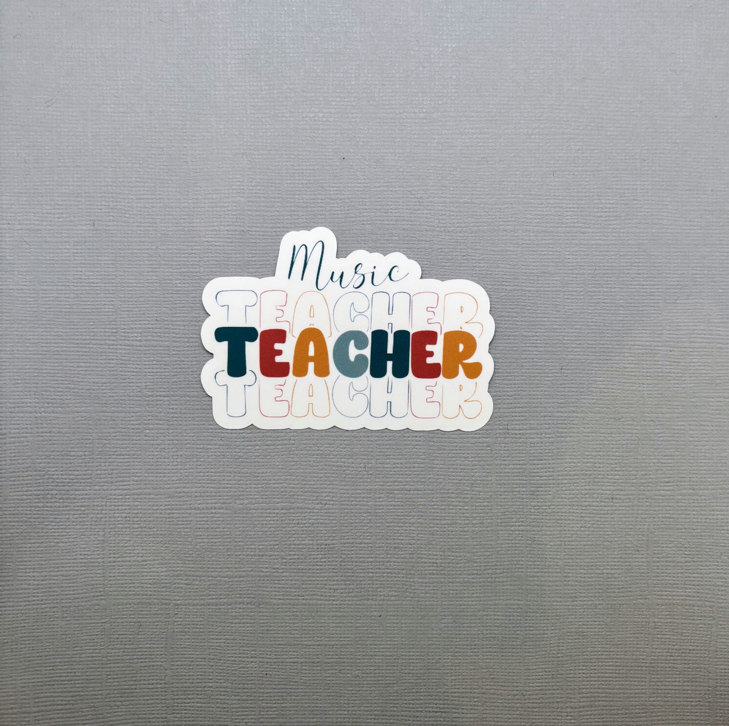 Music Teacher Sticker