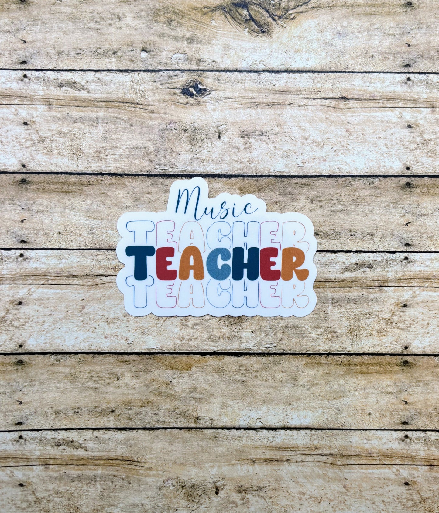 Music Teacher Sticker