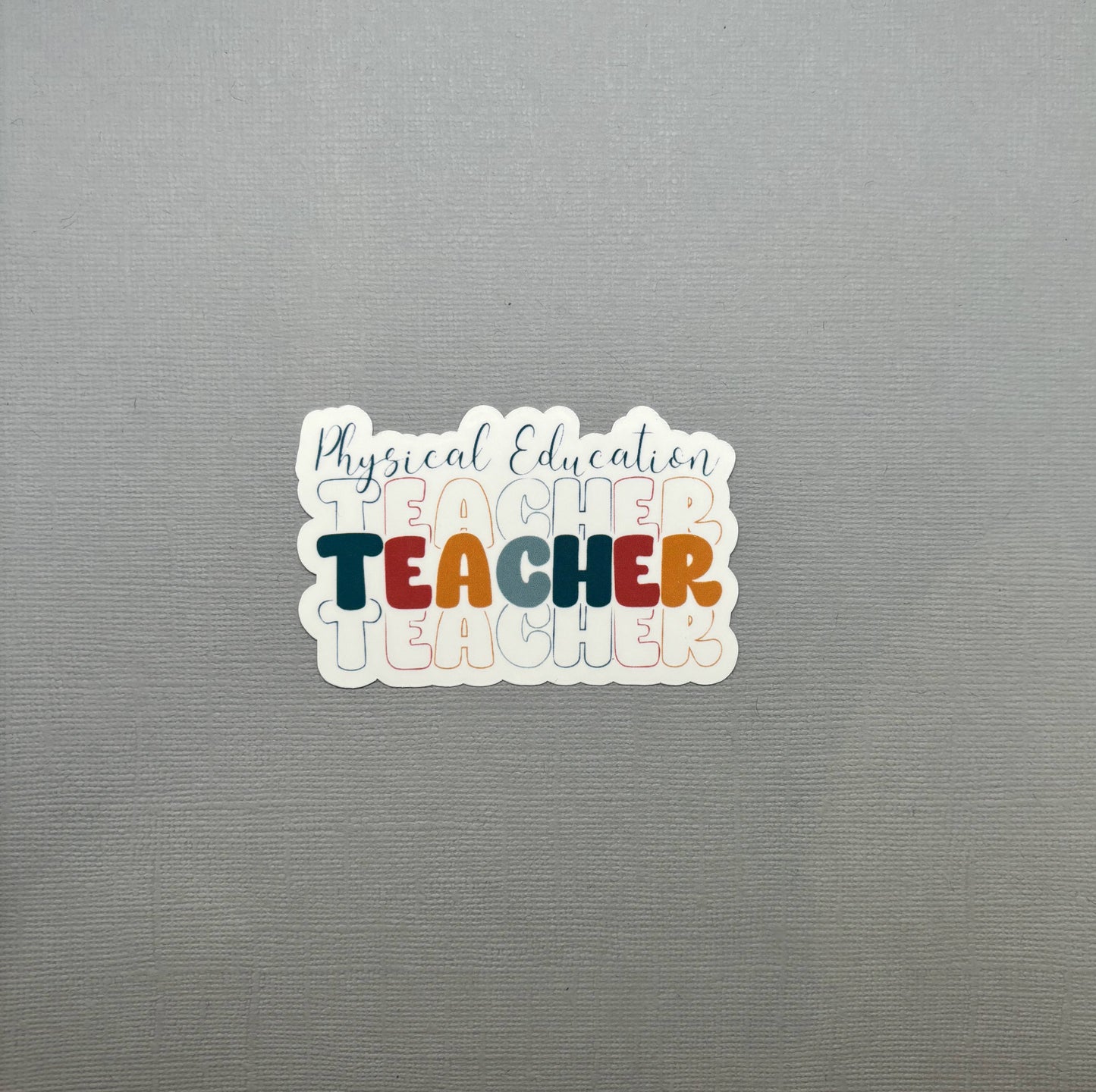 Physical Education Teacher Sticker