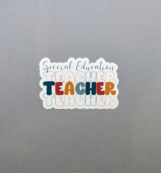 Special Education Teacher Sticker