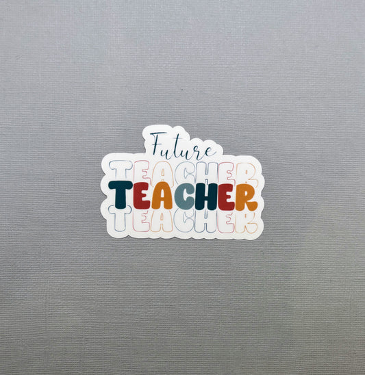 Future Teacher Sticker