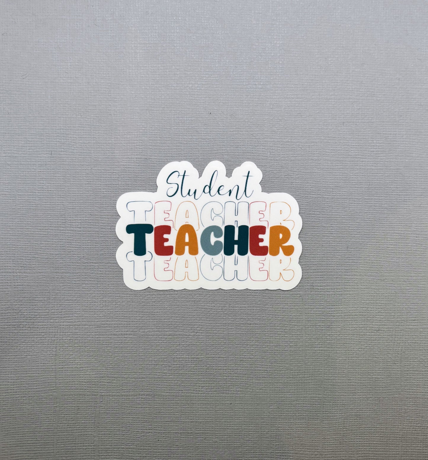 Student Teacher Sticker