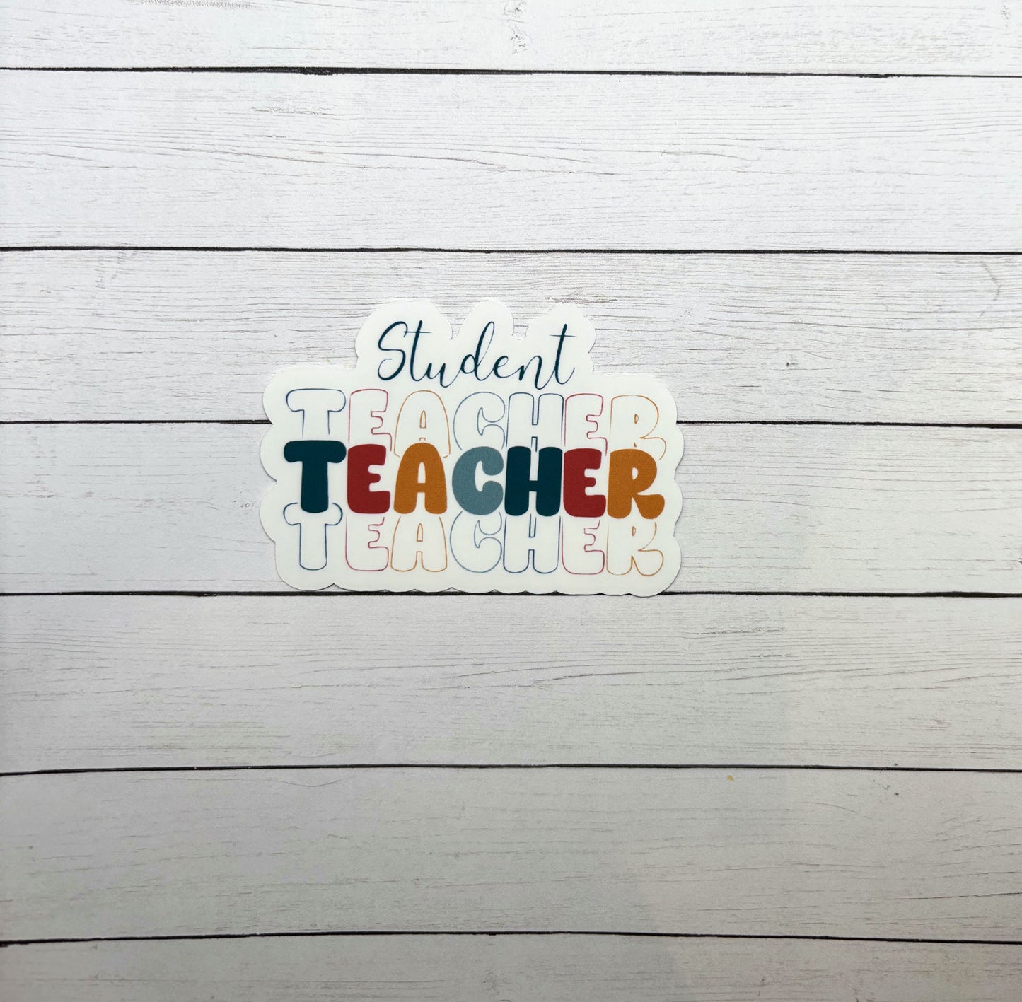 Student Teacher Sticker