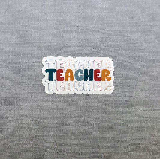 Teacher Sticker